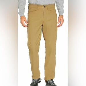 Orvis Men's Tan Tech Pants Antique Bronze 38x34 Water Repellent